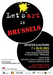 Mars 2023 Let's Art in Brussels
